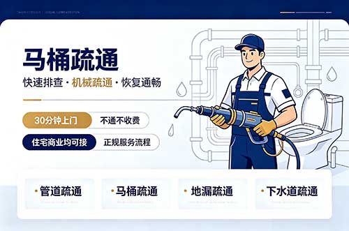 永川马桶疏通